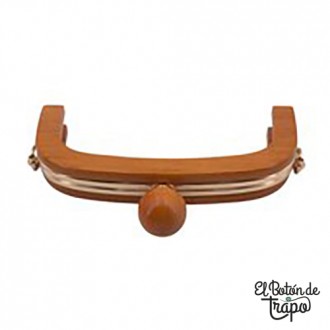 Boquilla de Madera Ovalada color castaño 21 cm 2