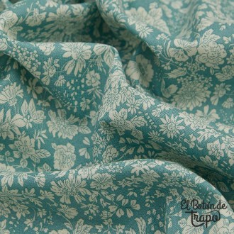 Tela Liberty Emily Belle Verde Olivo 2