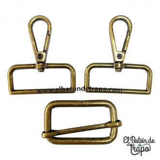 Pack 2 Mosquetones y...