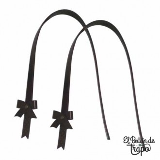 Asa Piel Vegana con Lazo...