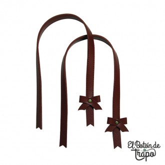 Asa Piel Vegana con Lazo...