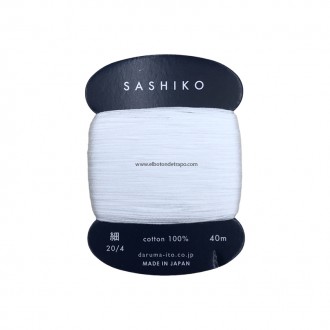 Hilo Sashiko Blanco Daruma