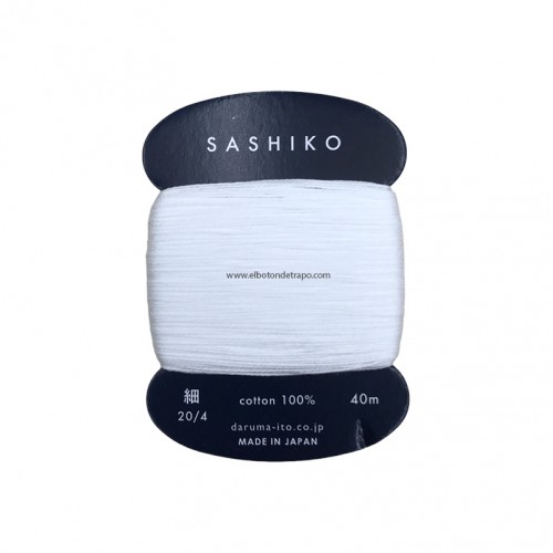 Hilo Sashiko Blanco Daruma