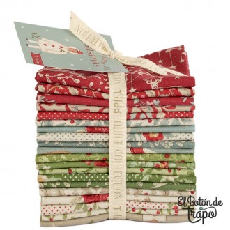 Pack 20 Fat Eights Tilda Merry Little Christmas