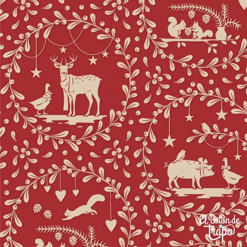 Tela Tilda Merry Little Christmas...