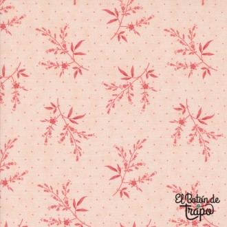 Tela Muse Pink Flower Silhouette