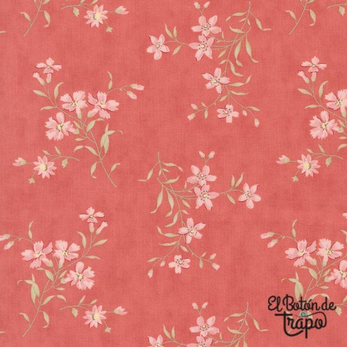 Tela Muse Red Flower Picking