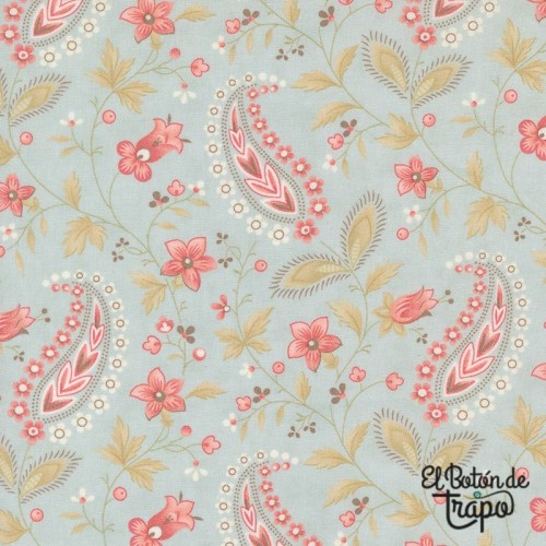 Tela Muse Aqua Pasley