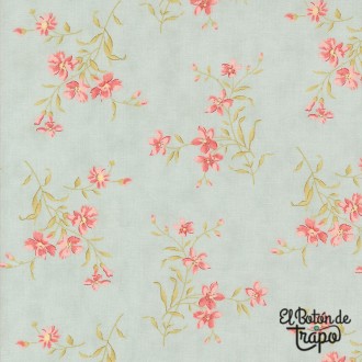 Tela Muse Aqua Flower Picking