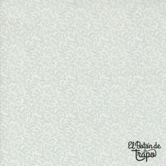 Tela Muse Aqua Winding Leaves