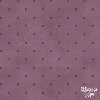 Franela patchwork lavanda