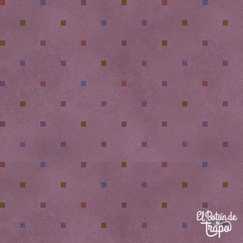 Franela patchwork lavanda