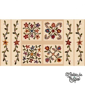 Pack de Franelas Y Panel Folk Art Flannels 2 2