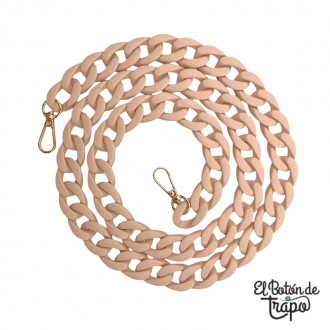 Cadena para boquillas de madera beige