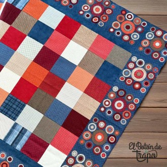 Kit Quilt Franela Prairie Gatherings