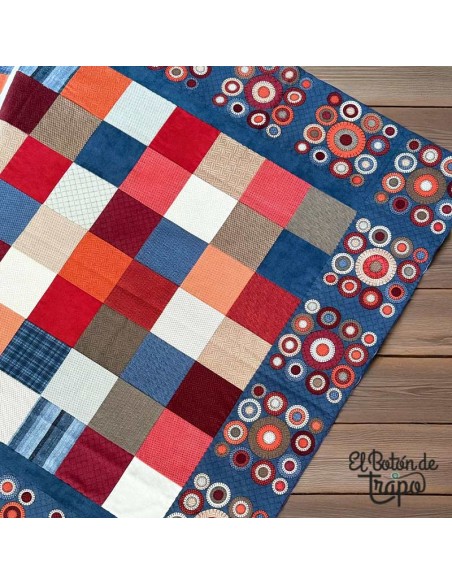 Kit Quilt Franela Prairie Gatherings