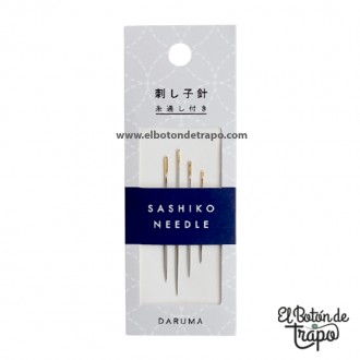 Agujas Sashiko Daruma