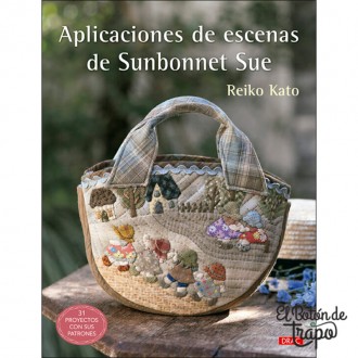 Libro Aplicaciones de Escenas de Sunbonnet Sue de Reiko Kato