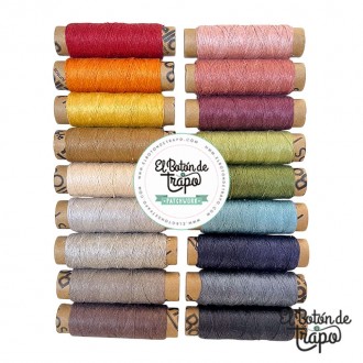 Pack 18 Hilos de Lino Roselló