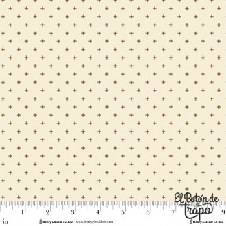 Tela  de Kim Diehl Buttercream Brickle Bits Cruces Creama 2