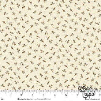 Tela Kim Diehl Buttercream Brickle Bits Fresno Blossom 2