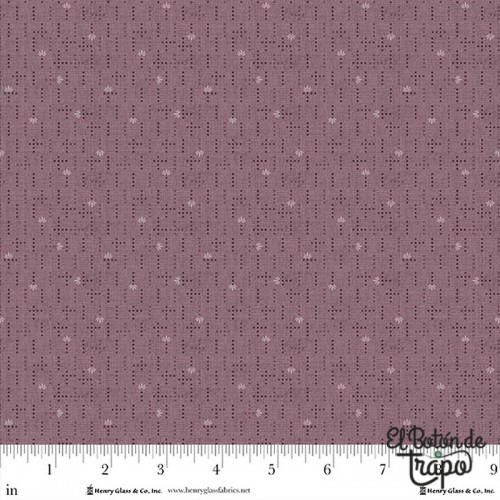 Tela Thistle and Rye Purple Lattice