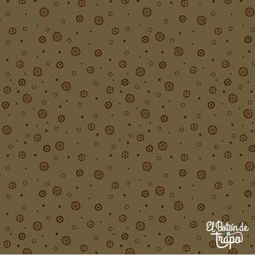 Thistle & Rye – Telas de patchwork con tonos otoñales y encanto campestre.