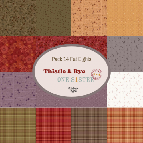 Pack 14 Fat Eights Thistle Rye