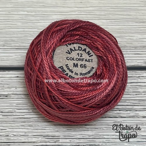 Hilo Valdani Perlé Nº12 P9 Raspberry Fizz