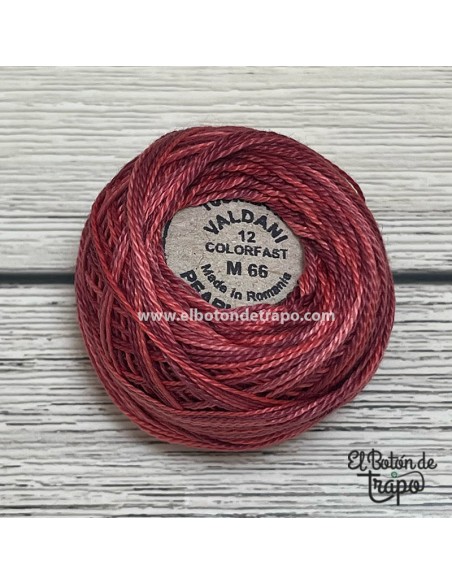 Hilo Valdani Perlé Nº12 P9 Raspberry Fizz