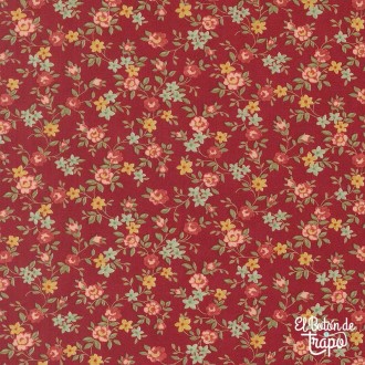 Tela Ambiance Sweet Roses Rose de 3 Sisters para Moda Fabrics