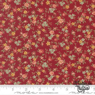 Tela Ambiance Sweet Roses Rose de 3 Sisters para Moda Fabrics 2