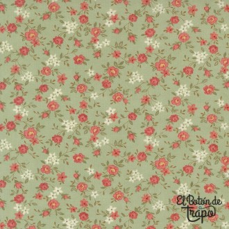 Tela Ambiance Sweet Roses Mist de 3 Sisters para Moda Fabrics