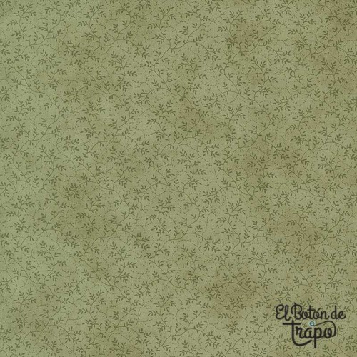 Tela Ambiance Vine Blenders Eucalyptus de 3 Sisters para Moda Fabrics