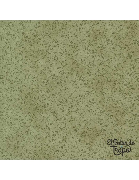 Tela Ambiance Vine Blenders Eucalyptus de 3 Sisters para Moda Fabrics