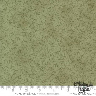 Tela Ambiance Vine Blenders Eucalyptus de 3 Sisters para Moda Fabrics 2