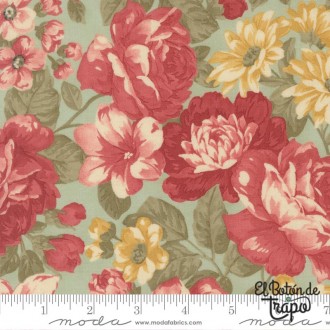 Tela Ambiance Bouquet Mist de 3 Sisters para Moda Fabrics 2