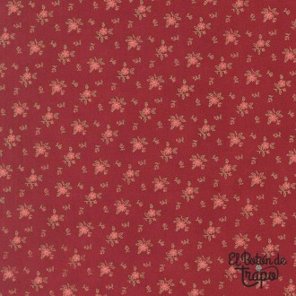 Tela Ambiance Little Flower Rose de 3 Sisters para Moda Fabrics