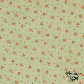 Tela Ambiance Little Flower Rose de 3 Sisters para Moda Fabrics