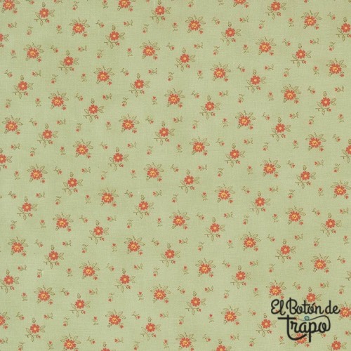 Tela Ambiance Little Flower Rose de 3 Sisters para Moda Fabrics