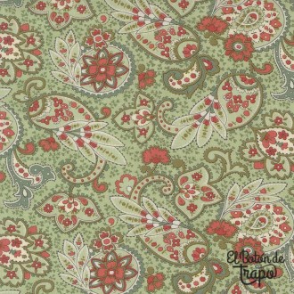 Tela Ambiance Paisley Mist de 3 Sisters para Moda Fabrics