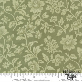 Tela Ambiance Elegance Florals Damask de 3 Sisters para Moda Fabrics 2
