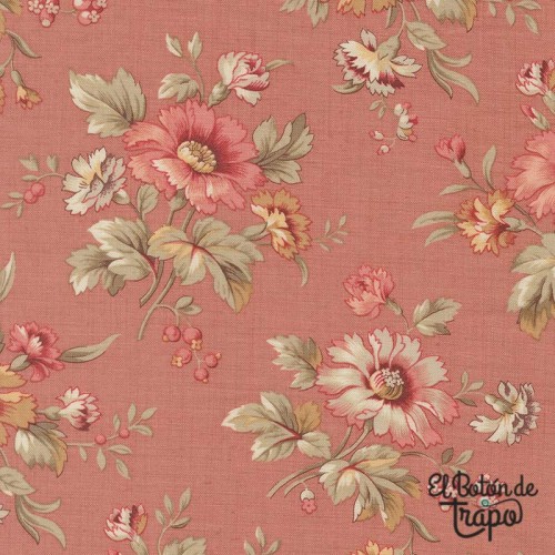 Tela Joie de Vivre Cosmos Florals...