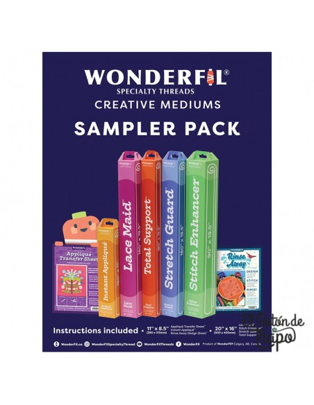 Pack de Mustras de Entretelas Wonderfil