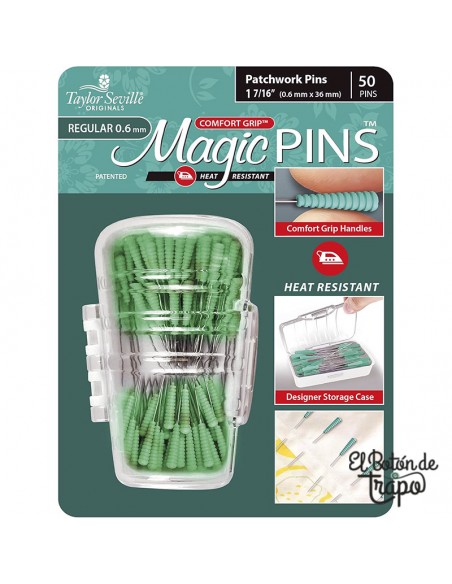 Alfileres Magic Pins Patchwork Taylor Seville Regulares