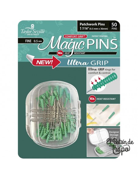 Alfileres Magic Pins Patchwork Taylor Seville Fine