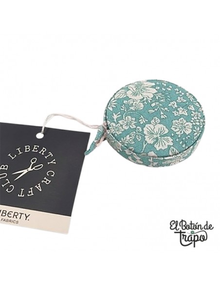 Cinta Metrica Liberty Turquesa