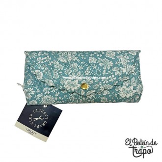 Estuche de Costura Liberty Turquesa