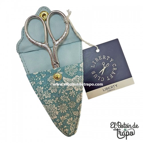 Tijeras Liberty Turquesa