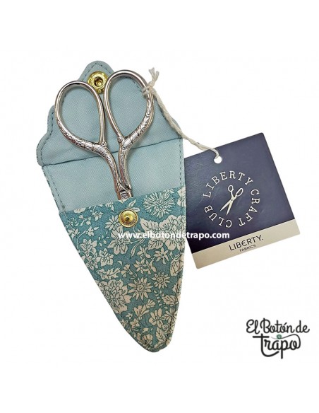 Tijeras Liberty Turquesa
